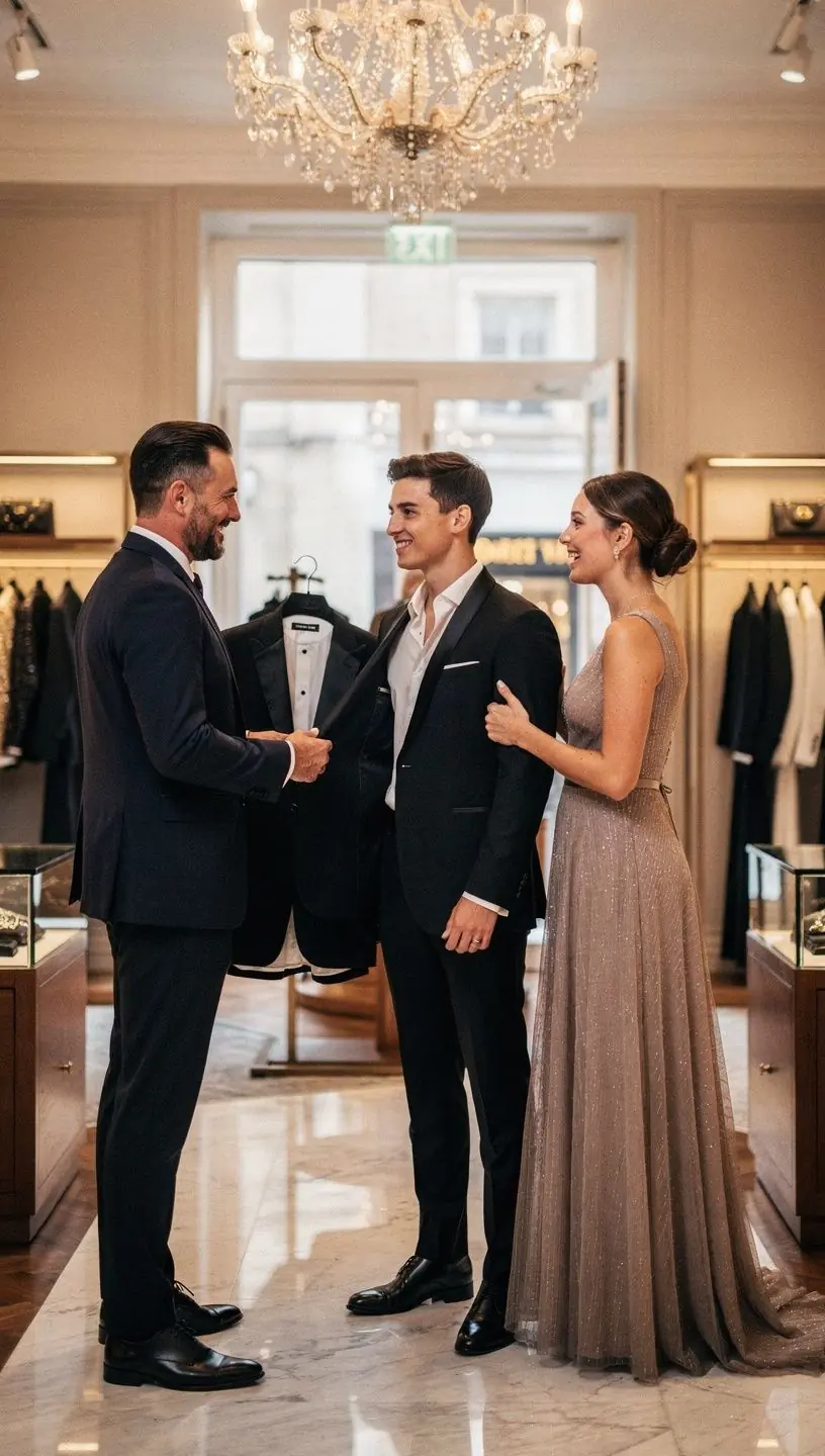 Een groep vrouwen geniet van een designer outlet tour met persoonlijke styling.